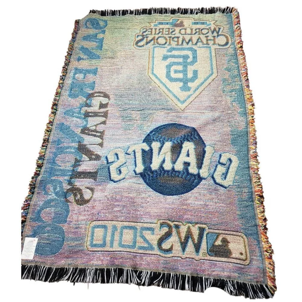 Northwest San Francisco Giants 2010 World Series Champions MLB Throw Multcolor